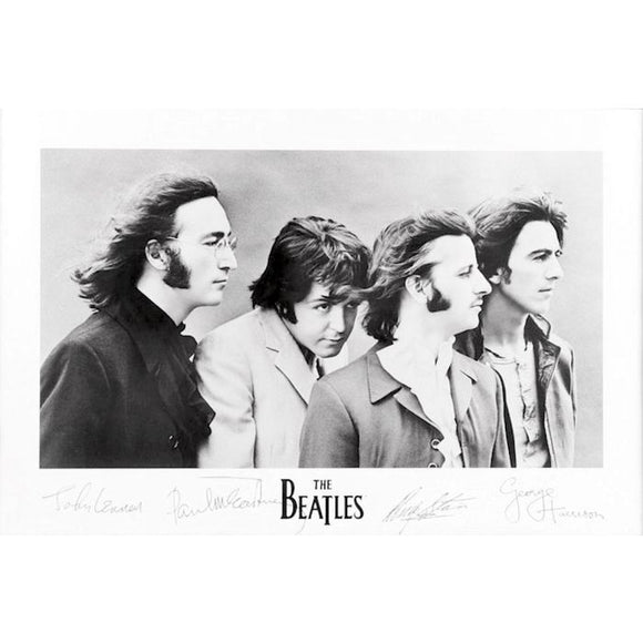 The Beatles signed