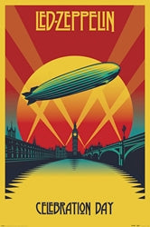 Led Zeppelin Celebration Day 2007 Concert Poster